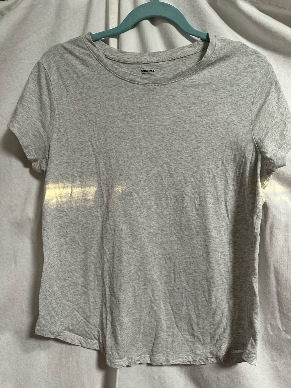 Sonoma Heather Gray Short Sleeve Crewneck Tee
